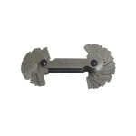 Grand Rapids Industrial Products Grip Thread Pitch Gauge - Dual Metric and SAE Stainless Steel Thread Counter thumbnail 1