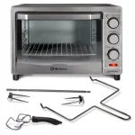 Koblenz Kitchen Magic Collection 24L Countertop Oven with Rotisserie and Convection, Silver thumbnail 1