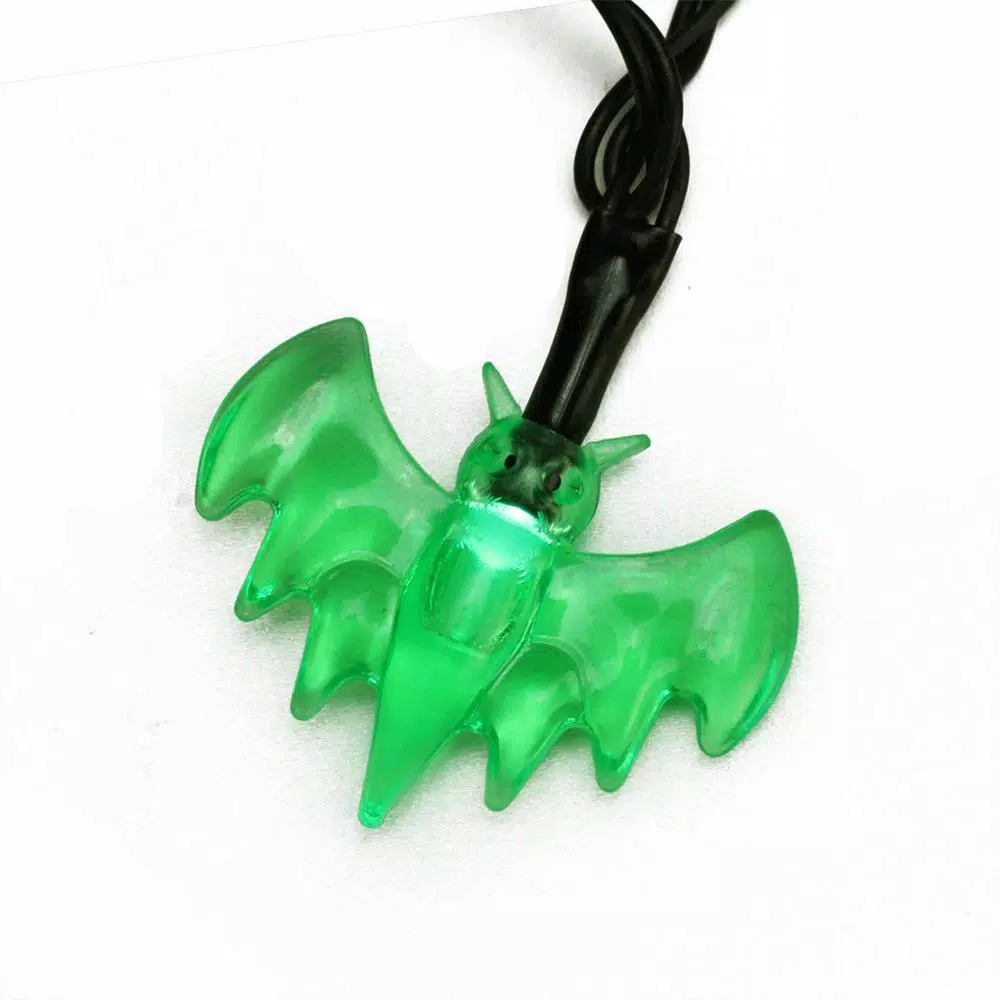 Northlight 4.75 in. LED Multi-Color Bat Halloween String Lights, 10-Set