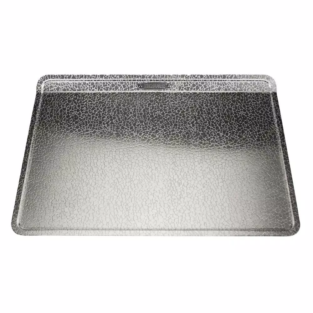 Doughmakers 10 x 14 in. Aluminum Biscuit Sheet, Original Non-Stick Pebble Pattern Baking Pan