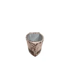 3R Studios Distressed Wood Decorative Boat with Tin Insert - Nautical Display Container thumbnail 2