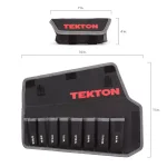 TEKTON 8-Tool Stubby Combination Wrench Roll-Up Pouch, 5/16 in. to 3/4 in. thumbnail 4