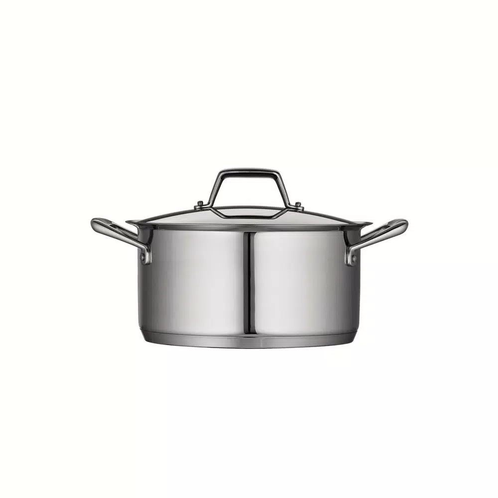 Tramontina Gourmet 18/10 Stainless Steel Prima 6 Qt. Sauce Pot with Lid