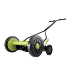 Unbranded Sun Joe MJ503M 14 in. Manual Push Reel Mower with 9-Position Height Adjustment thumbnail 1