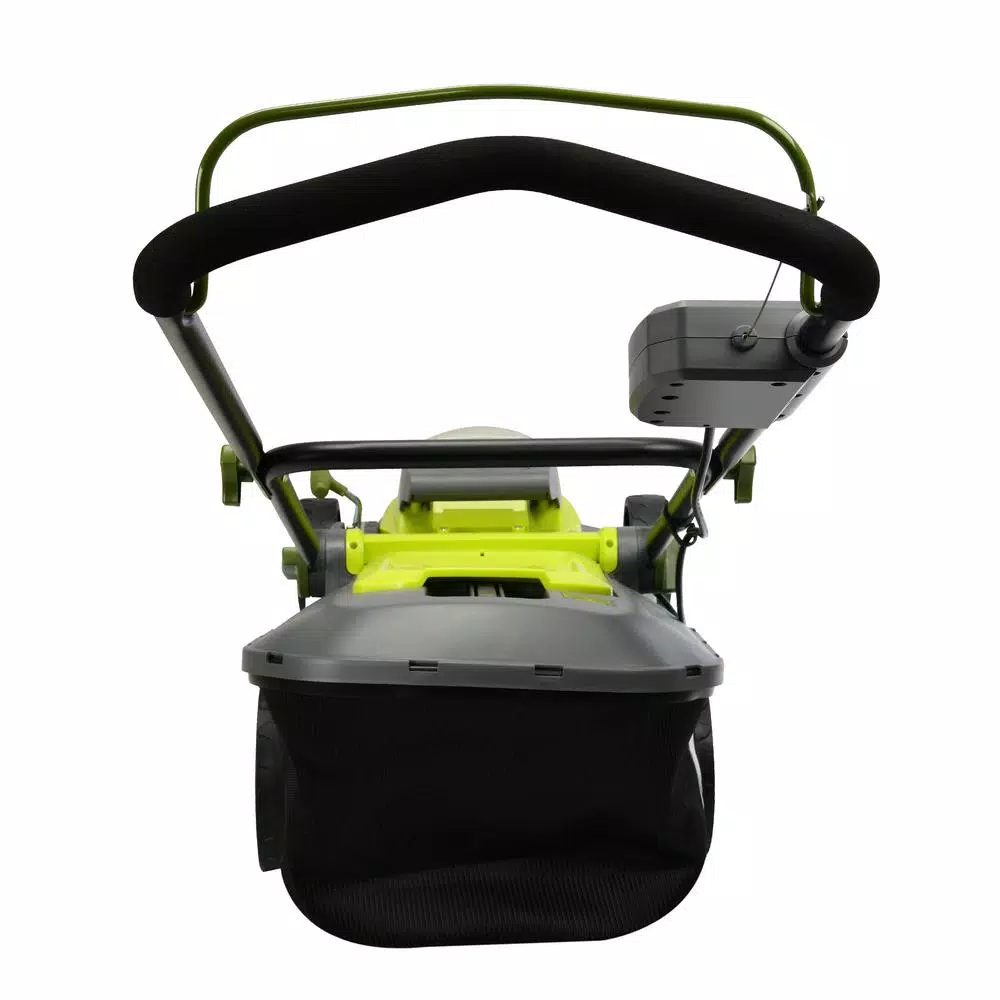 Sun Joe iON16LM 40V Cordless 16 in. Walk Behind Push Mower Kit with 4.0 Ah Battery and Charger