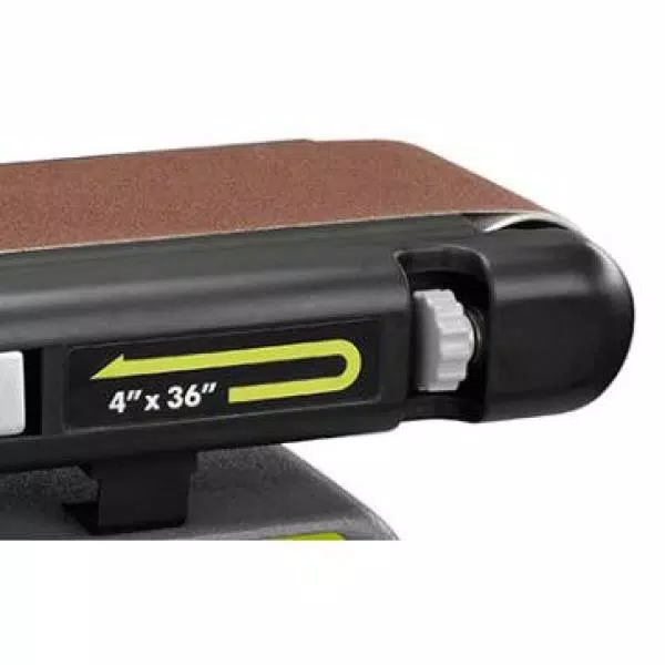 RYOBI 4 in. x 36 in. Belt and 6 in. Disc Sander, 120 V