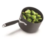 Calphalon Select 3.5 Qt. Hard-Anodized Aluminum Nonstick Saucepan with Glass Lid, Black thumbnail 1