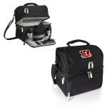 ONIVA Pranzo Cincinnati Bengals Black Insulated Lunch Bag with Cutlery Set thumbnail 2