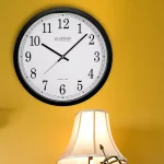 La Crosse Technology 14 in. Atomic Radio Controlled Analog Black Wall Clock thumbnail 7