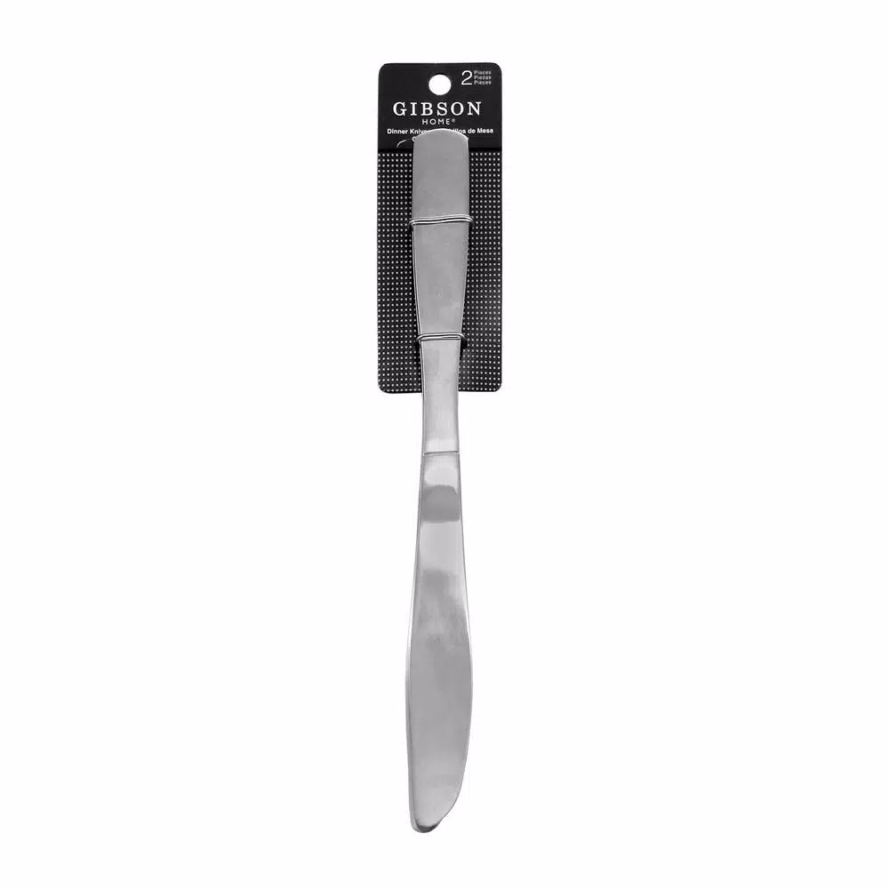 Gibson Home Classic Profile 36-Piece Stainless Steel Dinner Knife Set, Silver