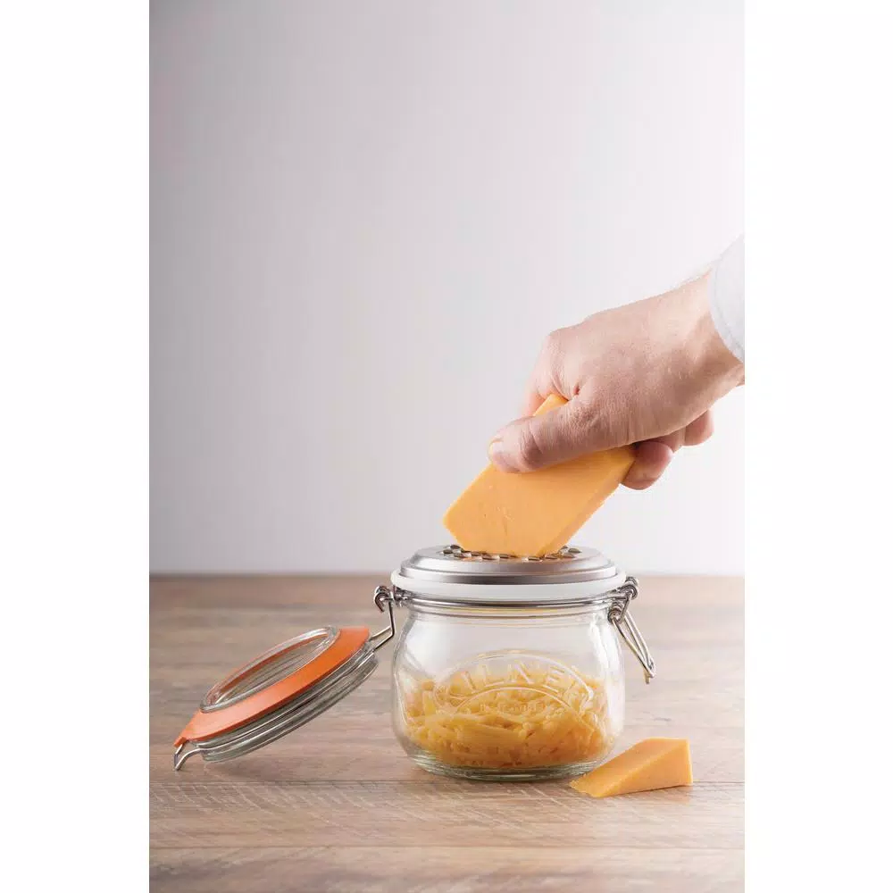 Kilner 3-Piece Kitchen Tool Set: Spiralizer, Juicer & Grater with Glass Jars