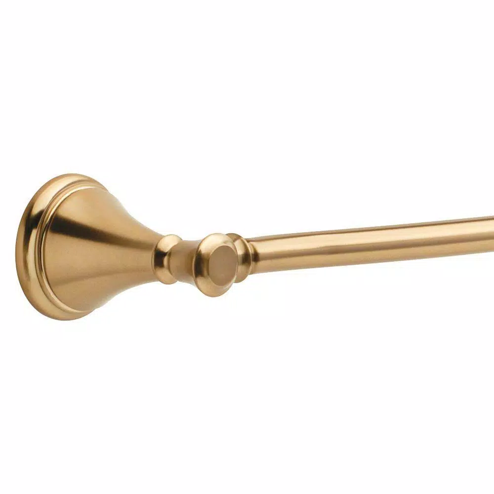 Delta Cassidy 24 in. Single Towel Bar, Champagne Bronze