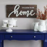 Stratton Home Decor "It's Good to Be Home" Handcrafted Wood Wall Art thumbnail 2