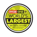 RYOBI 18V ONE+ Cordless Fixed Base Trim Router Kit with 2.0 Ah Battery and Charger thumbnail 13