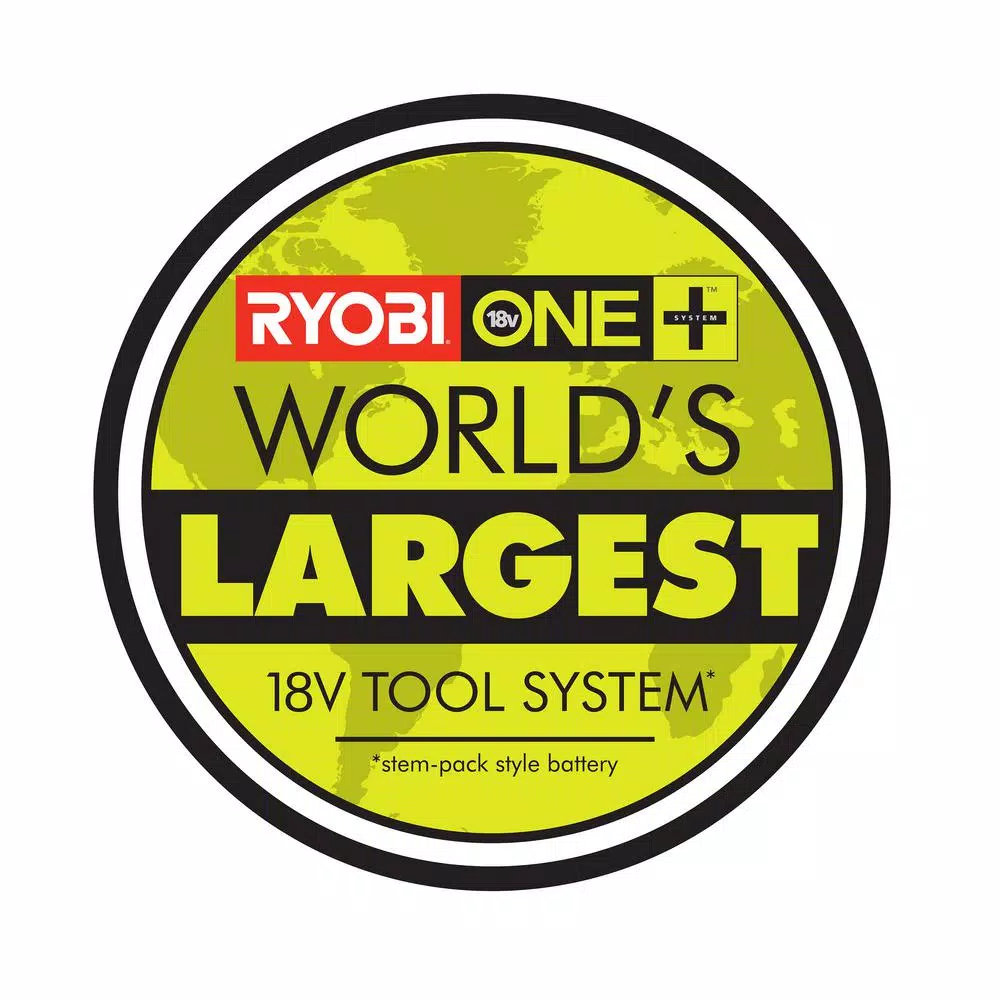 RYOBI 18V ONE+ Cordless Fixed Base Trim Router Kit with 2.0 Ah Battery and Charger