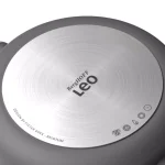 BergHOFF Leo 10.25 in. Grey Non-Stick Aluminum Pancake Pan, Induction Compatible thumbnail 3