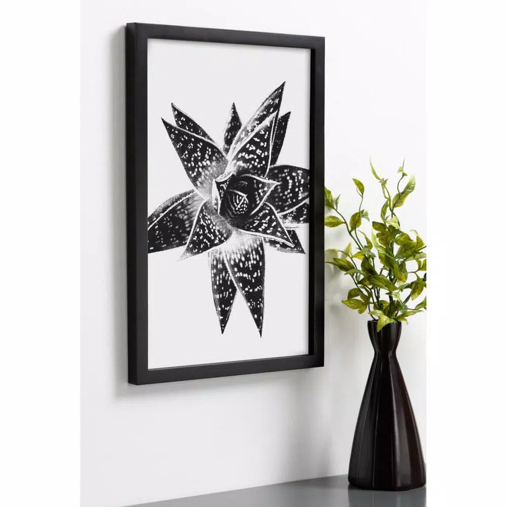DesignOvation Gallery 11x17 Black Wood Picture Frame Set, Set of 4