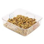 Rubbermaid Commercial Products Rubbermaid Commercial 2 Qt. Clear Space Saving Square Food Storage Container thumbnail 1