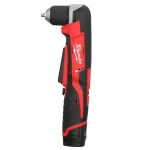 Milwaukee M12 12V Lithium-Ion Cordless 3/8 in. Right-Angle Drill/Driver Kit with 1.5Ah Battery, Charger & Bag thumbnail 4