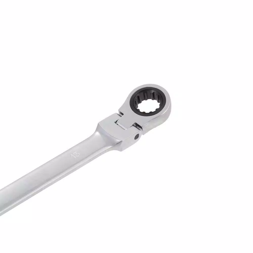 STEELMAN PRO 96747 Metric Flexible Double Box-End Universal Spline Ratcheting Wrench Set, 5-Piece