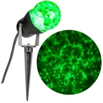 LightShow Green Light Projection LED Spotlight Projector with Stake thumbnail 1