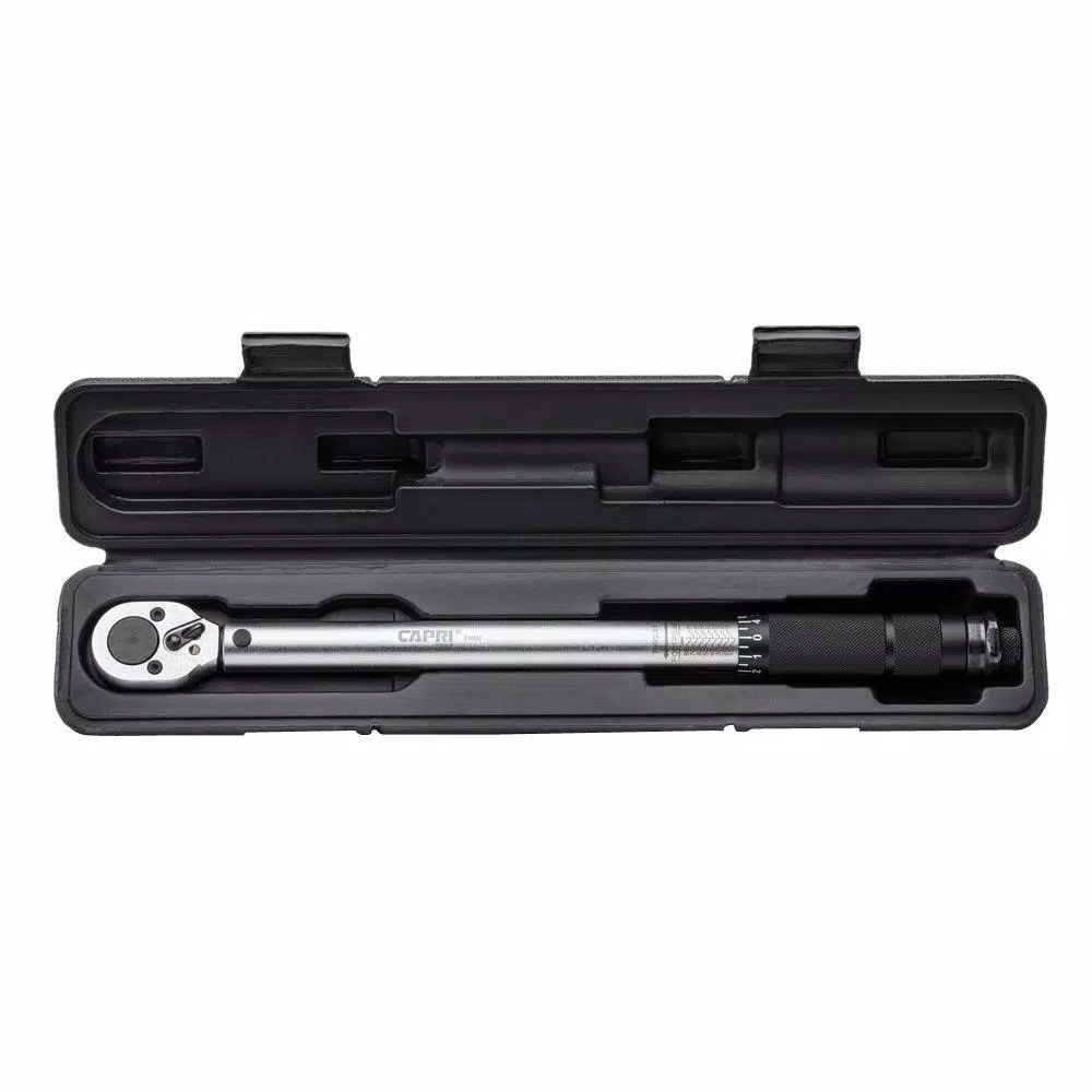 Capri Tools 3/8 in. Drive Torque Wrench, 15-80 ft. lbs.