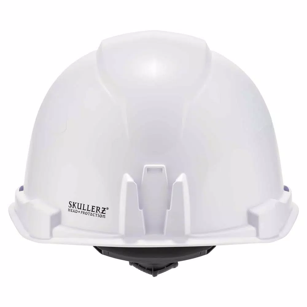 Ergodyne Skullerz 8970 Class E White Cap Style Hard Hat with Ratchet Suspension