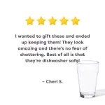 TOSSWARE Reserve Unbreakable 16 oz. Tritan English Pint Glasses, Set of 24 thumbnail 6