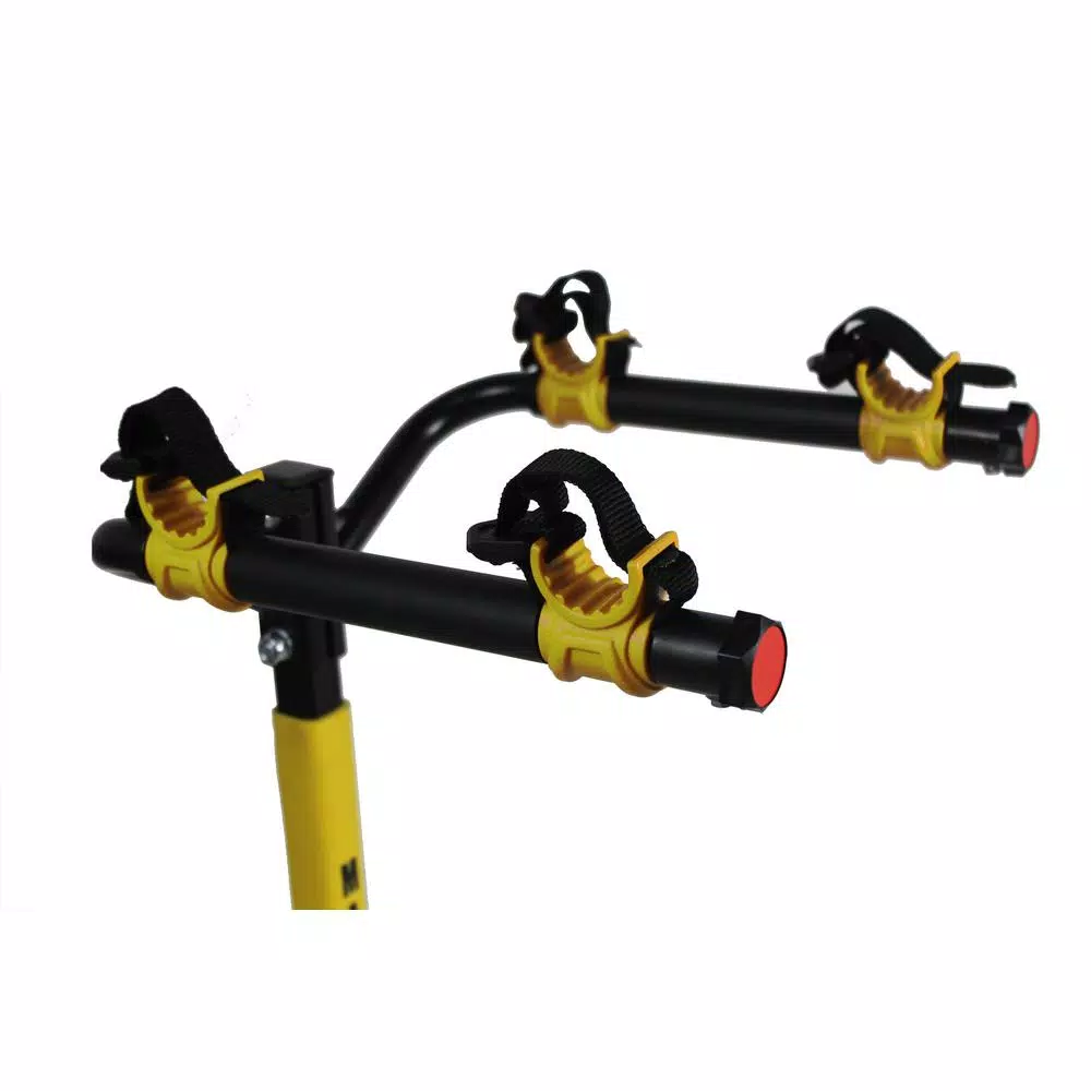 MaxxHaul 2-Bike Hitch Mount Rack, 100 lb Capacity, Fits 1-1/4 in. and 2 in. Receivers