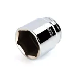 TEKTON 1/2 in. Drive 1-1/2 in. 6-Point Hex Socket, Chrome-Plated Steel thumbnail 1