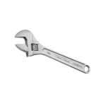 TEKTON 8 in. Adjustable Wrench with Satin Chrome Finish thumbnail 1