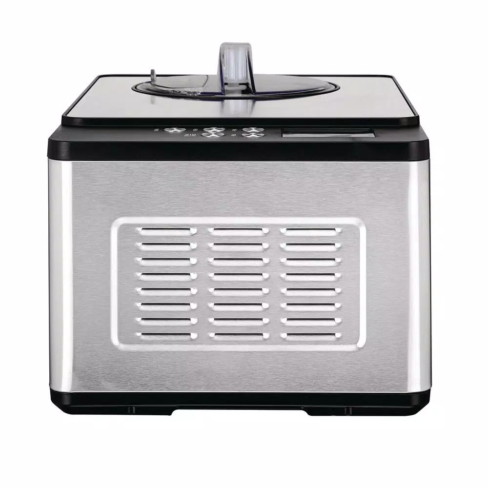 Whynter ICM-220SSY 2.1 Qt. Stainless Steel Electric Ice Cream and Yogurt Maker with Built-in Compressor