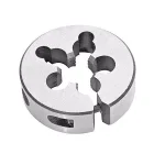 Drill America #5-40 x 1 in. High Speed Steel Round Adjustable Threading Die thumbnail 1