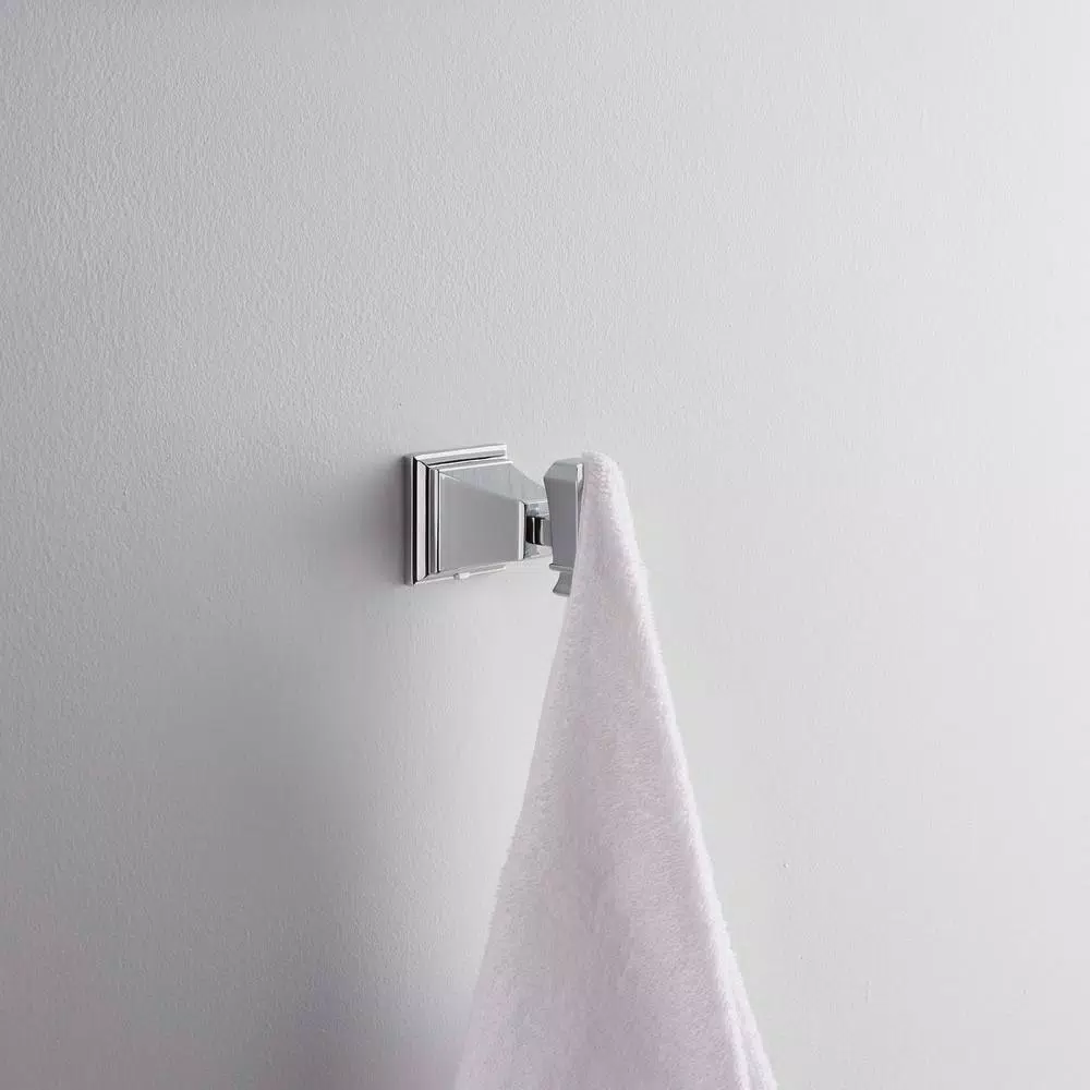 Speakman Rainier Single Robe Hook, Polished Chrome