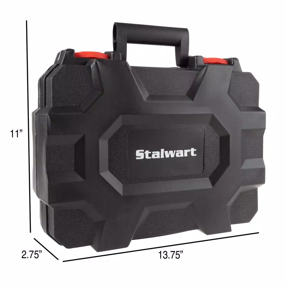 Stalwart 5 Amp Variable Speed Corded Electric Jig Saw with Laser Guide and LED Light