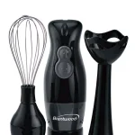 Brentwood Appliances Brentwood 2-Speed Black Hand Blender and Food Processor with Balloon Whisk thumbnail 6