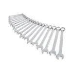 TEKTON 19-Piece Metric Combination Wrench Set, 6 mm - 24 mm thumbnail 1