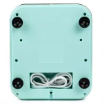 Nostalgia 30W Aqua Blue Retro Snow Cone Maker with Stainless Steel Blades thumbnail 6