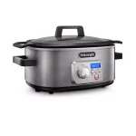 DeLonghi Livenza 6 Qt. Programmable Slow Cooker with Stovetop-Safe Pot, Stainless Steel thumbnail 6