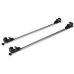 SPEEDWAY 49 in. Adjustable Aluminum Roof Rack Cross Bars with Locking Mechanism thumbnail 2