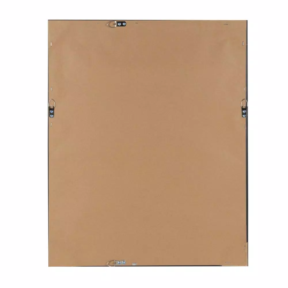 DesignOvation Calter Framed Linen Fabric Pinboard Memo Board, Modern Decorative Bulletin Board for Home and Office