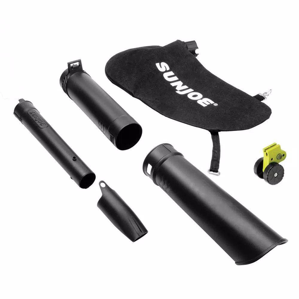 Sun Joe iONBV-XR 40V Cordless 3-in-1 Blower, Vacuum, and Mulcher Kit with 5.0 Ah Battery and Charger