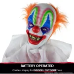 Haunted Hill Farm 5.5 ft. Animatronic Scary Talking Clown Halloween Prop thumbnail 7