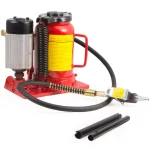 Stark 20-Ton Air/Manual Hydraulic Low-Profile Bottle Jack, 40,000 lb. Capacity thumbnail 3