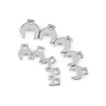 TEKTON 10-Piece 3/8 in. Drive Metric Crowfoot Wrench Set, 10-24 mm thumbnail 1