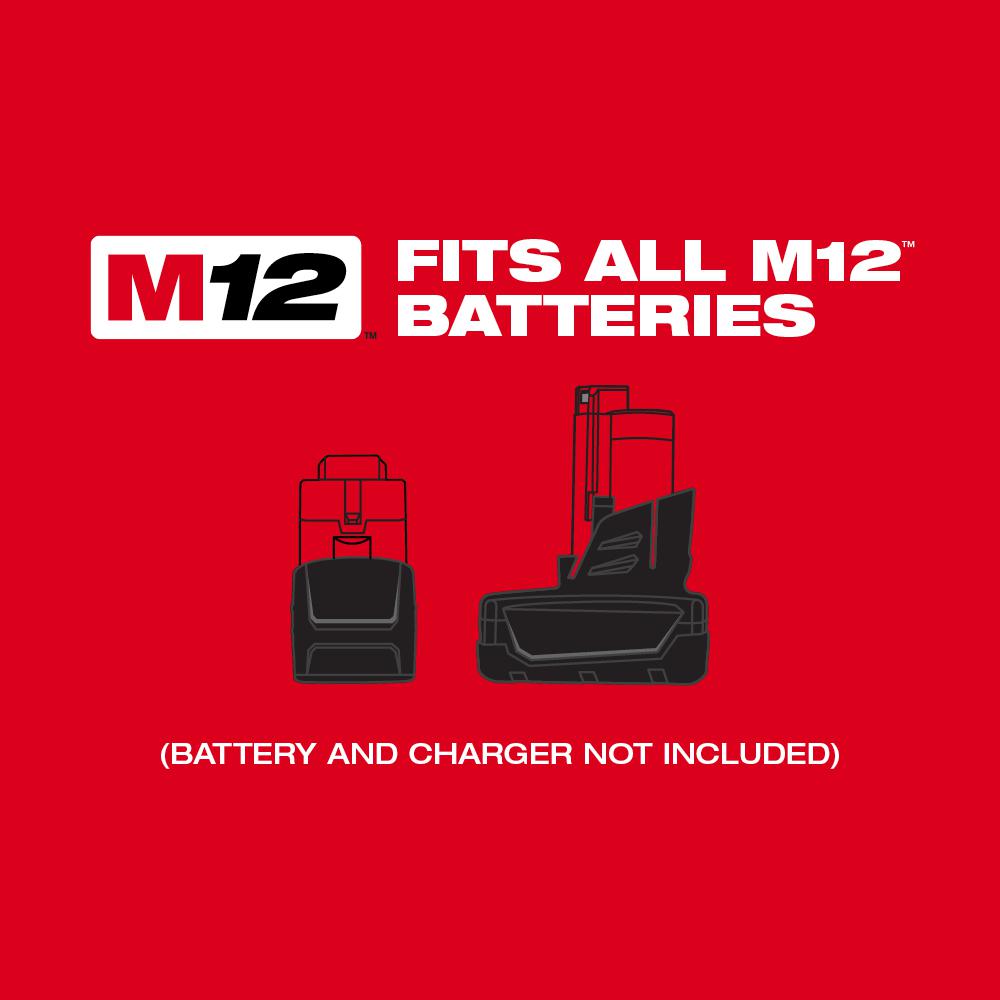 Milwaukee M12 12V Lithium-Ion Cordless 3/8 in. Ratchet (Tool-Only)