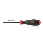 TEKTON 3-Piece Square Recess Screwdriver Set, Chrome Molybdenum Steel Blades thumbnail 3