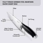 Calphalon Contemporary 20-Piece Self-Sharpening Cutlery and Block Set with SharpIN Technology thumbnail 3