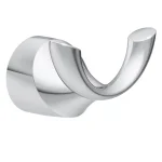 MOEN Idora Chrome Robe Hook with Press and Mark Installation Technology thumbnail 1