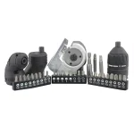 Freeman 3.6V Cordless 5-in-1 Mini Electric Screwdriver Kit with USB Charger and 26-Piece Bit Set thumbnail 4